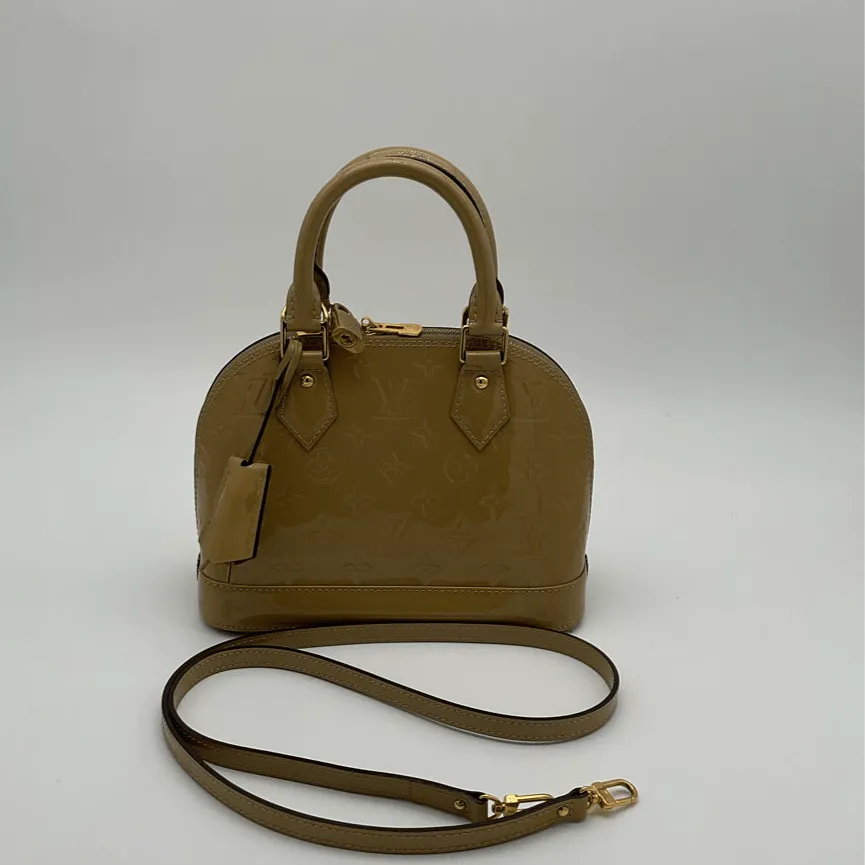 Louis Vuitton Vernis Alma BB Bag, Green