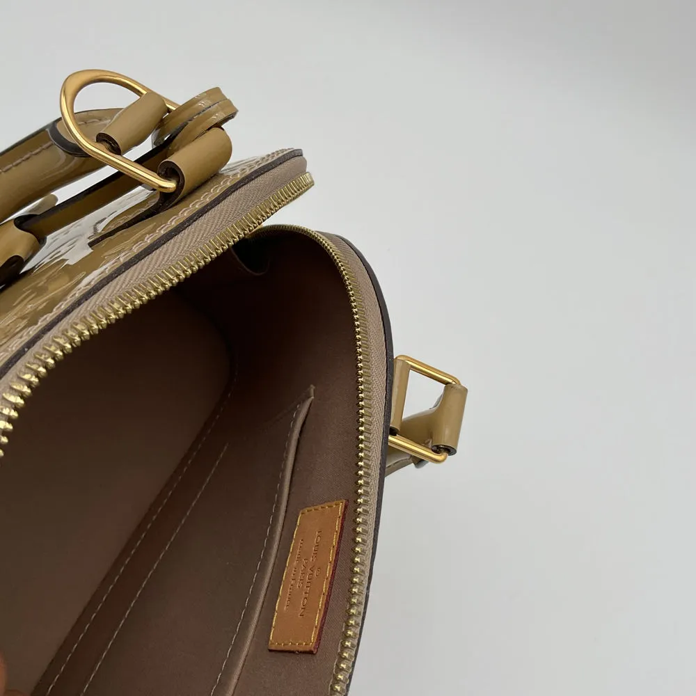 Louis Vuitton Vernis Alma BB Bag, Green