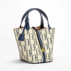 Luxury Brand Fashion Women's Handbag PVC Jacquard Texture Women's Shoulder Bag Large Capacity Commuter Travel Crossbody Bag