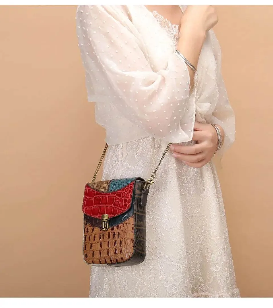 Luxury Mini Crossbody Bags with Chain Strap for Women’s Phone