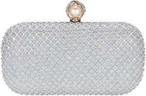 M106 Glitter Clutch Purse For Women Sparkly evening bags Prom Party Handbag Rose Gold