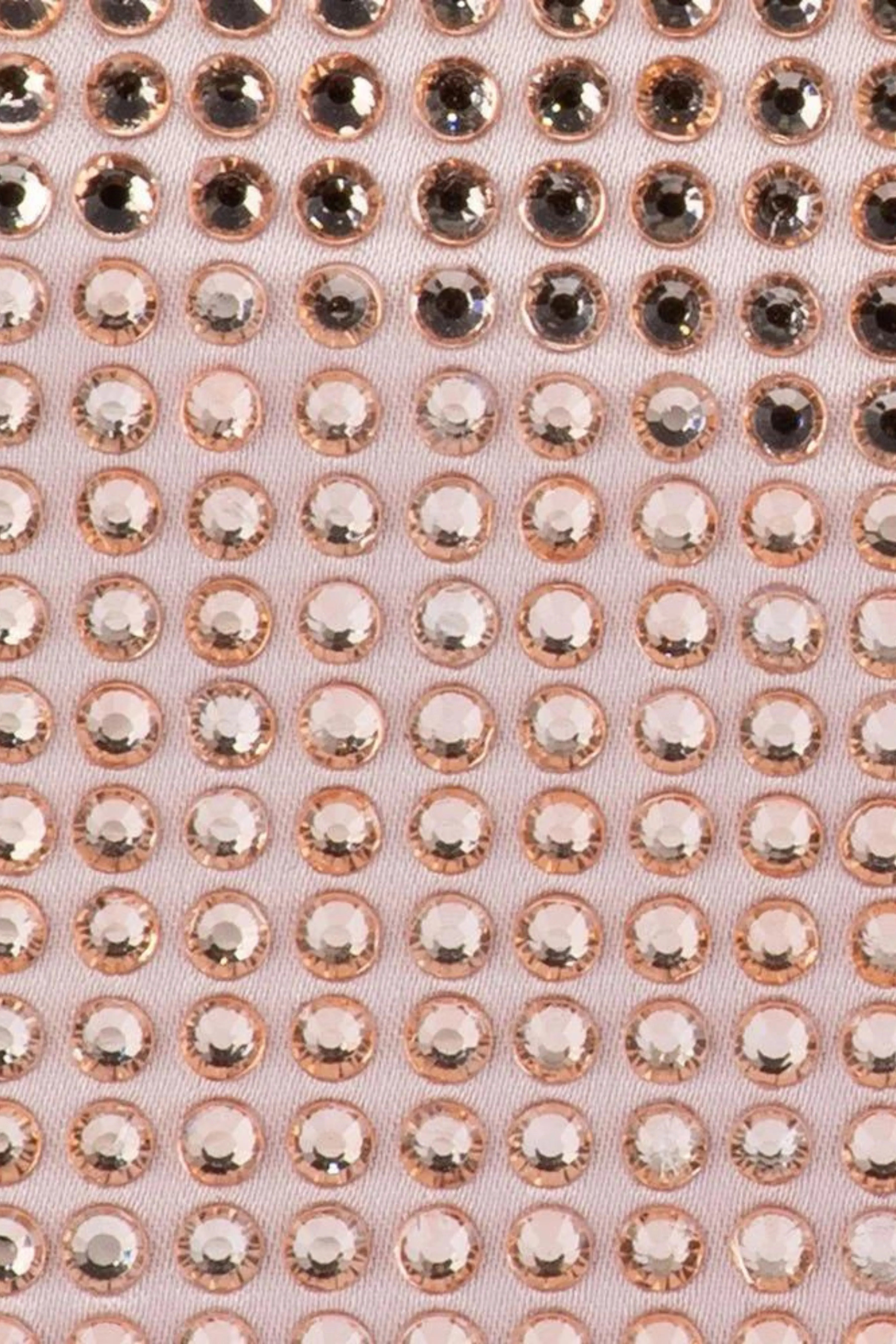 Mae Hotfix Clutch - Blush Pink