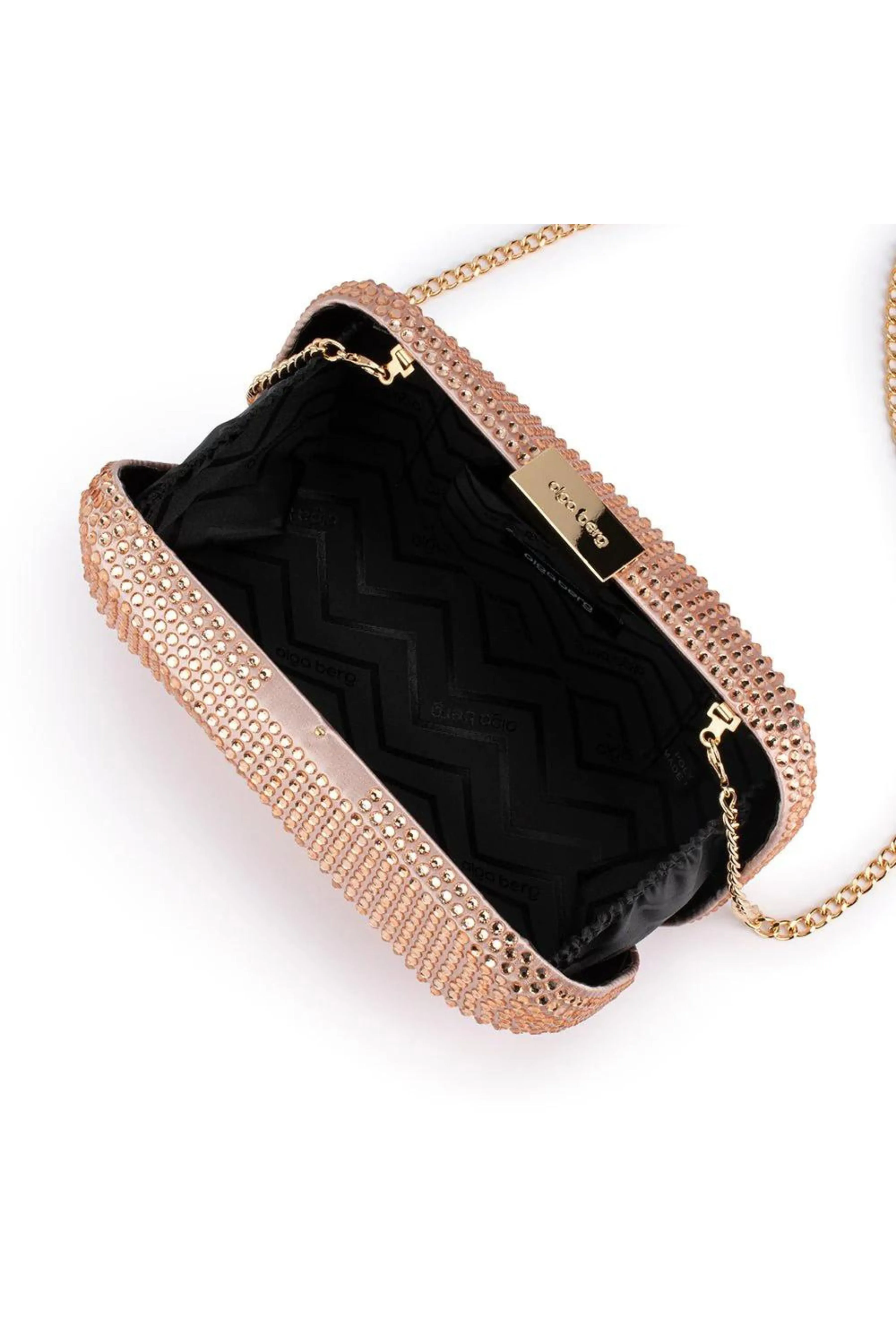 Mae Hotfix Clutch - Blush Pink