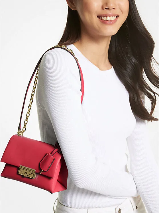 Micheal Kors Cece Small Shoulder Bag Bright Red