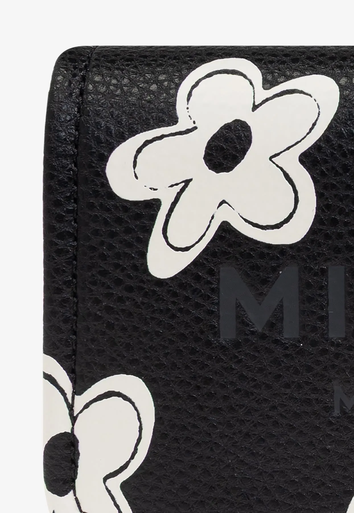 Mini Daisy Grained Leather Shoulder Bag