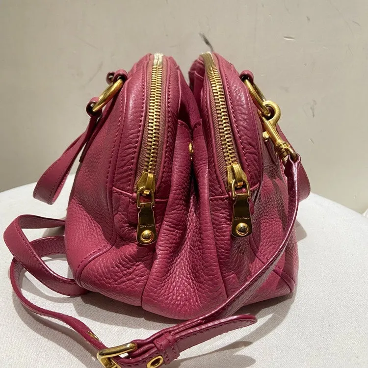 MiuMiu Pink Shoulder Bag - Classic Style