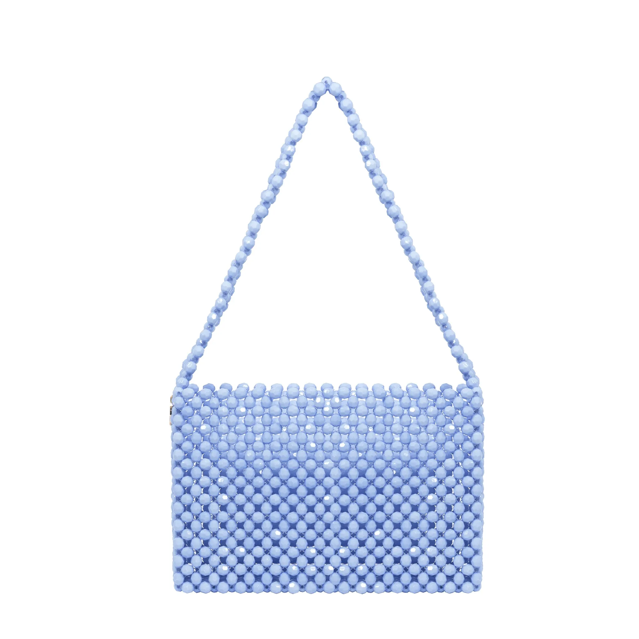 Multicolor Handmade Sparkly Beaded Shoulder Bag