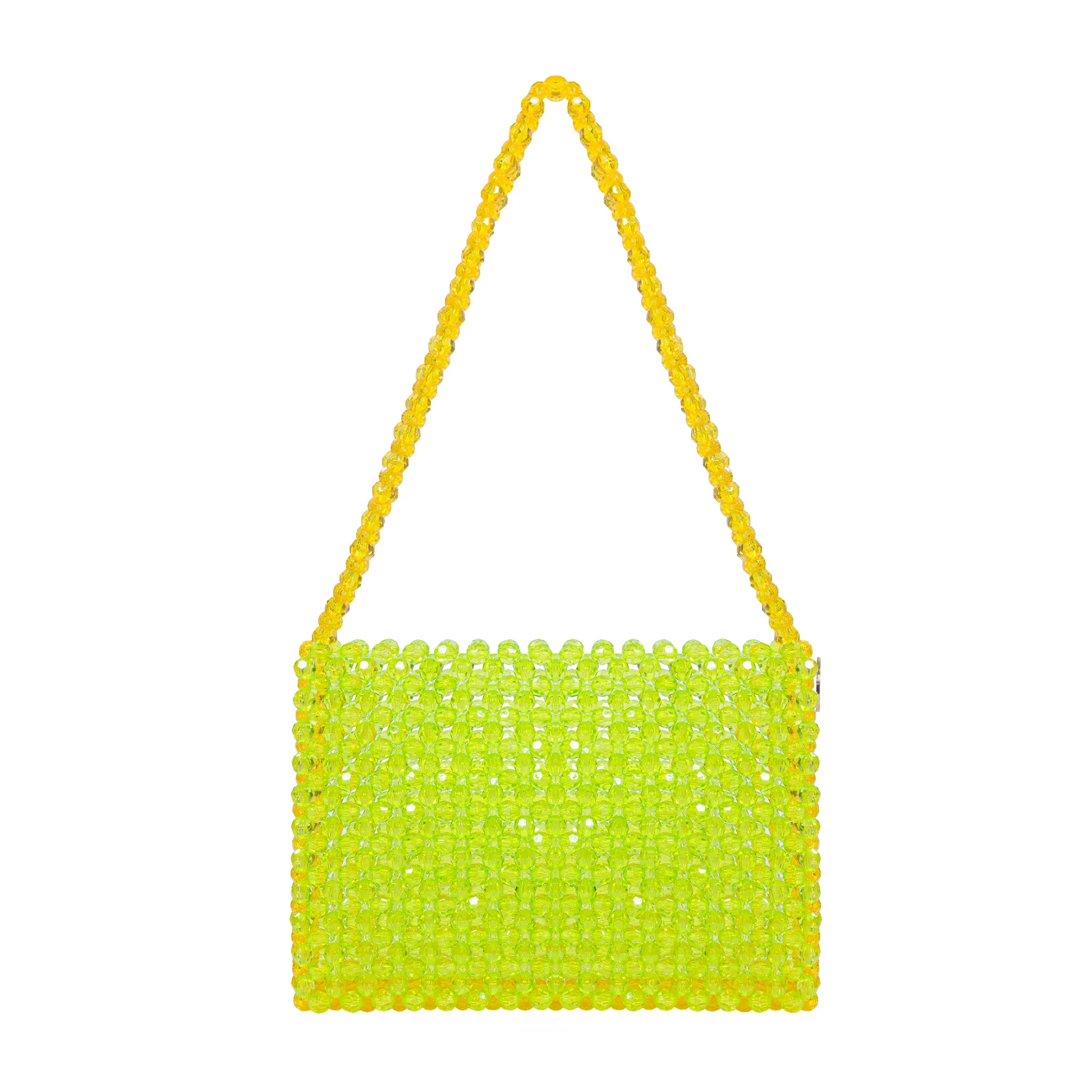 Multicolor Handmade Sparkly Beaded Shoulder Bag