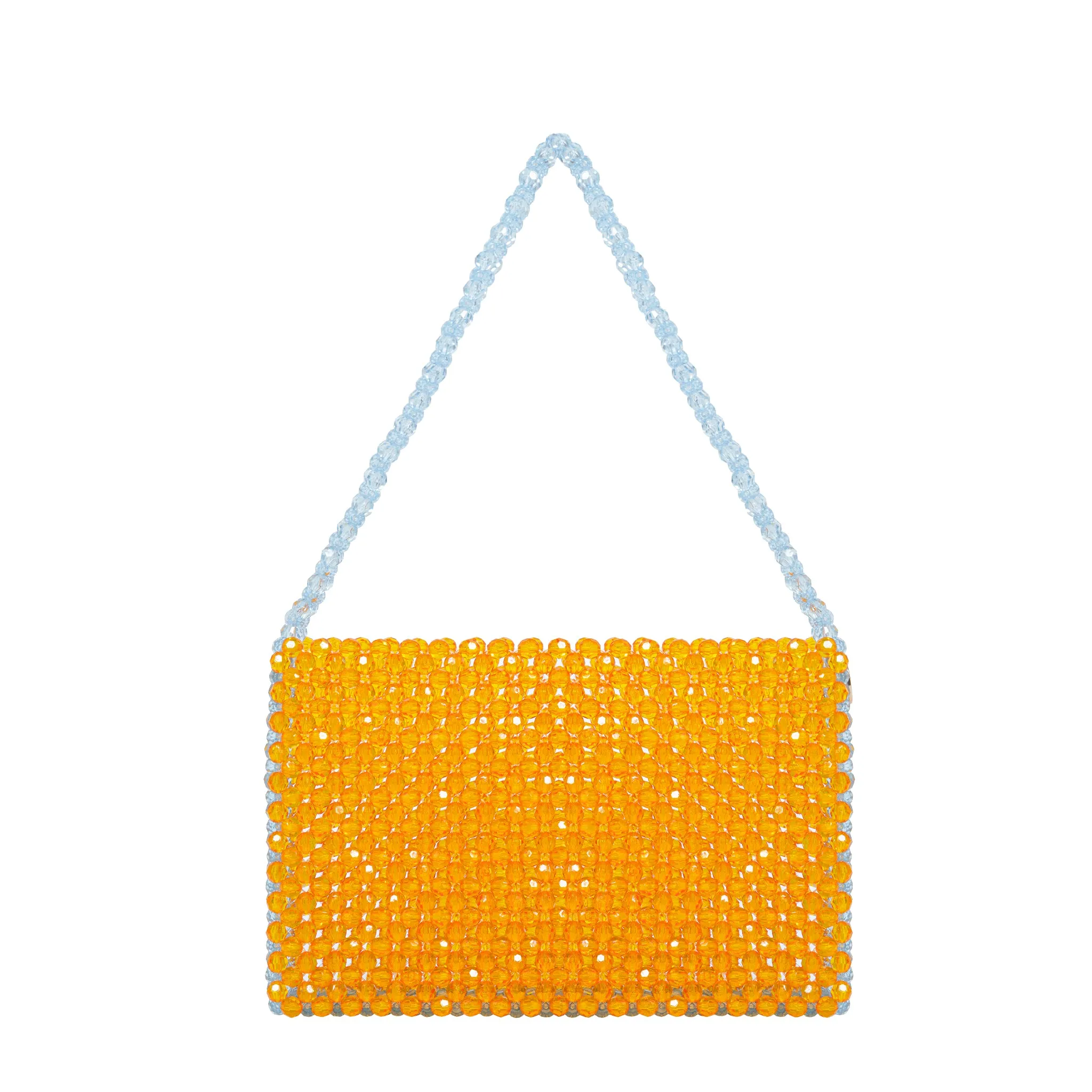Multicolor Handmade Sparkly Beaded Shoulder Bag
