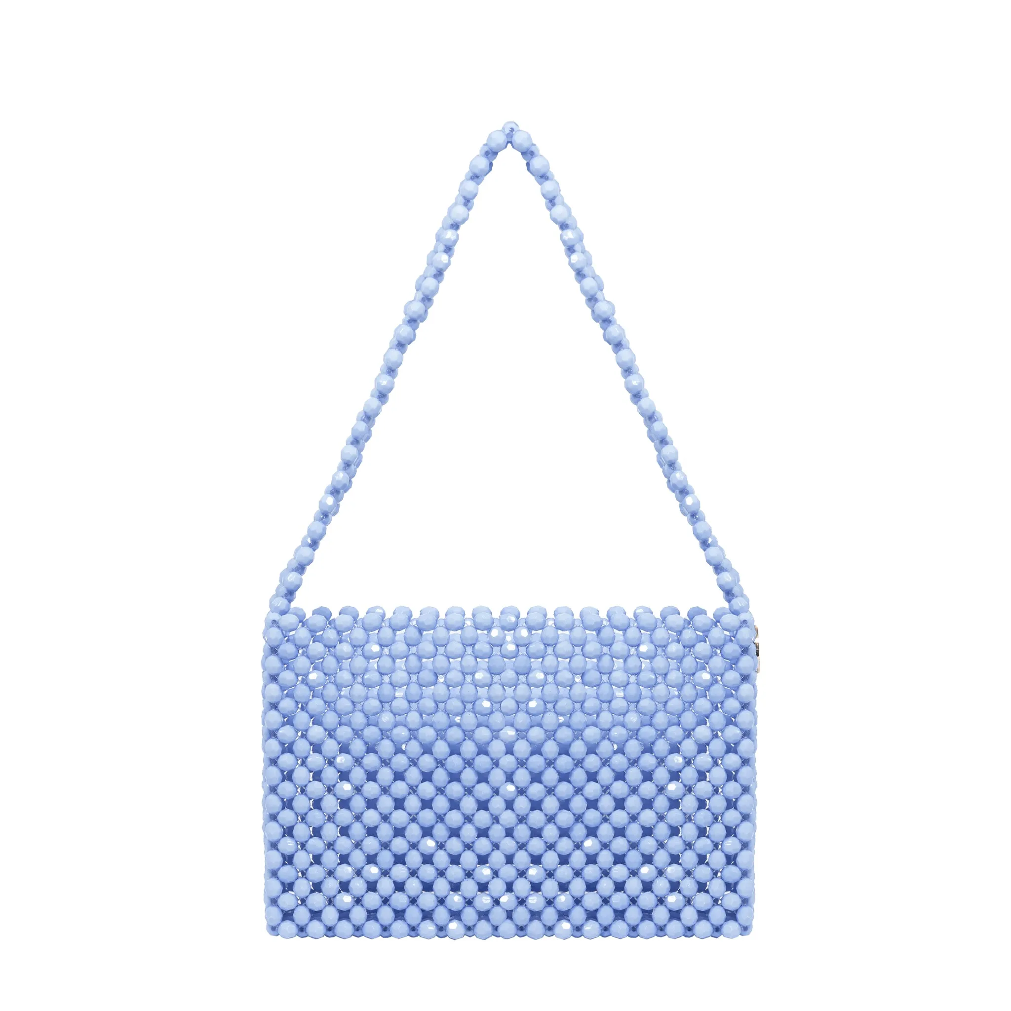 Multicolor Handmade Sparkly Beaded Shoulder Bag