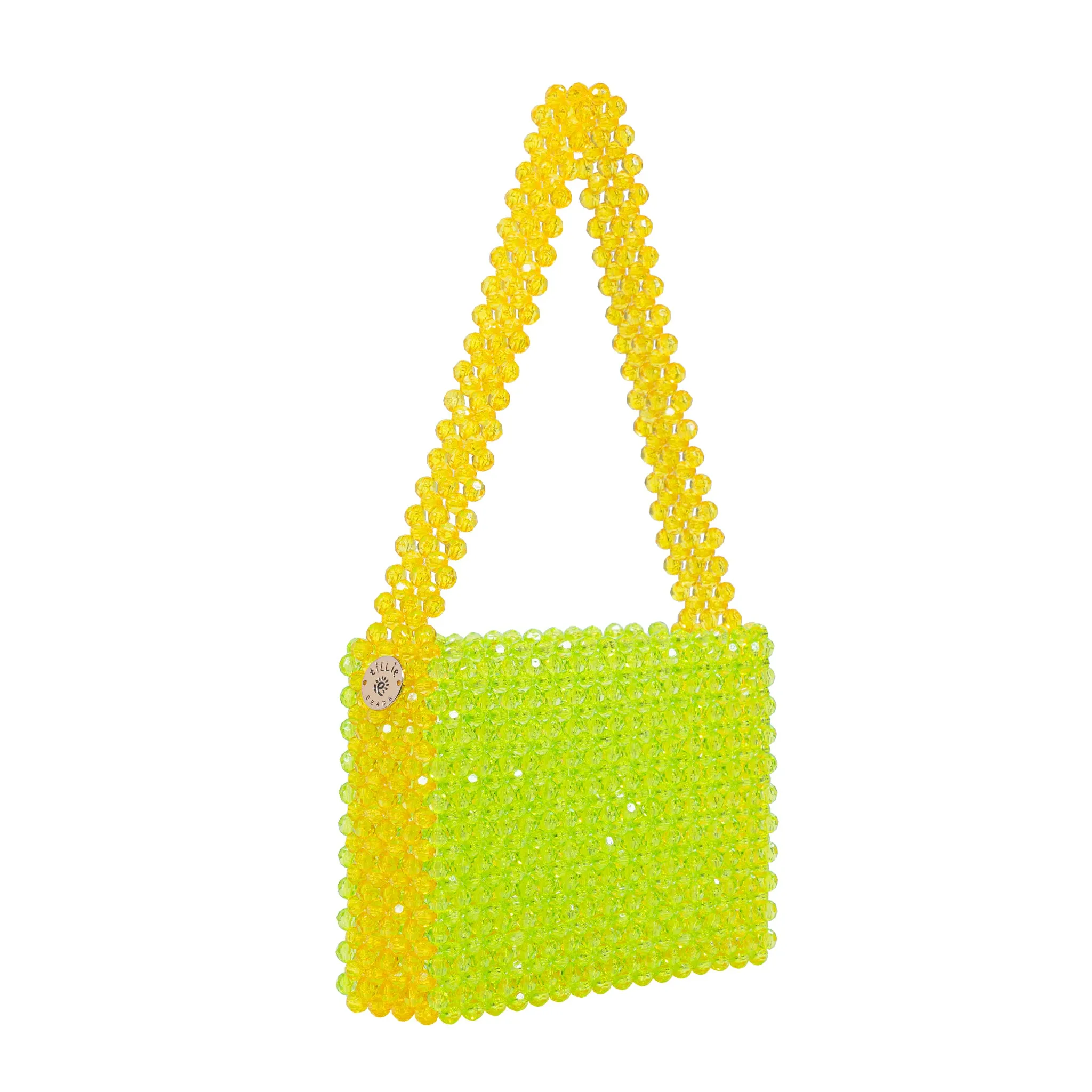 Multicolor Handmade Sparkly Beaded Shoulder Bag
