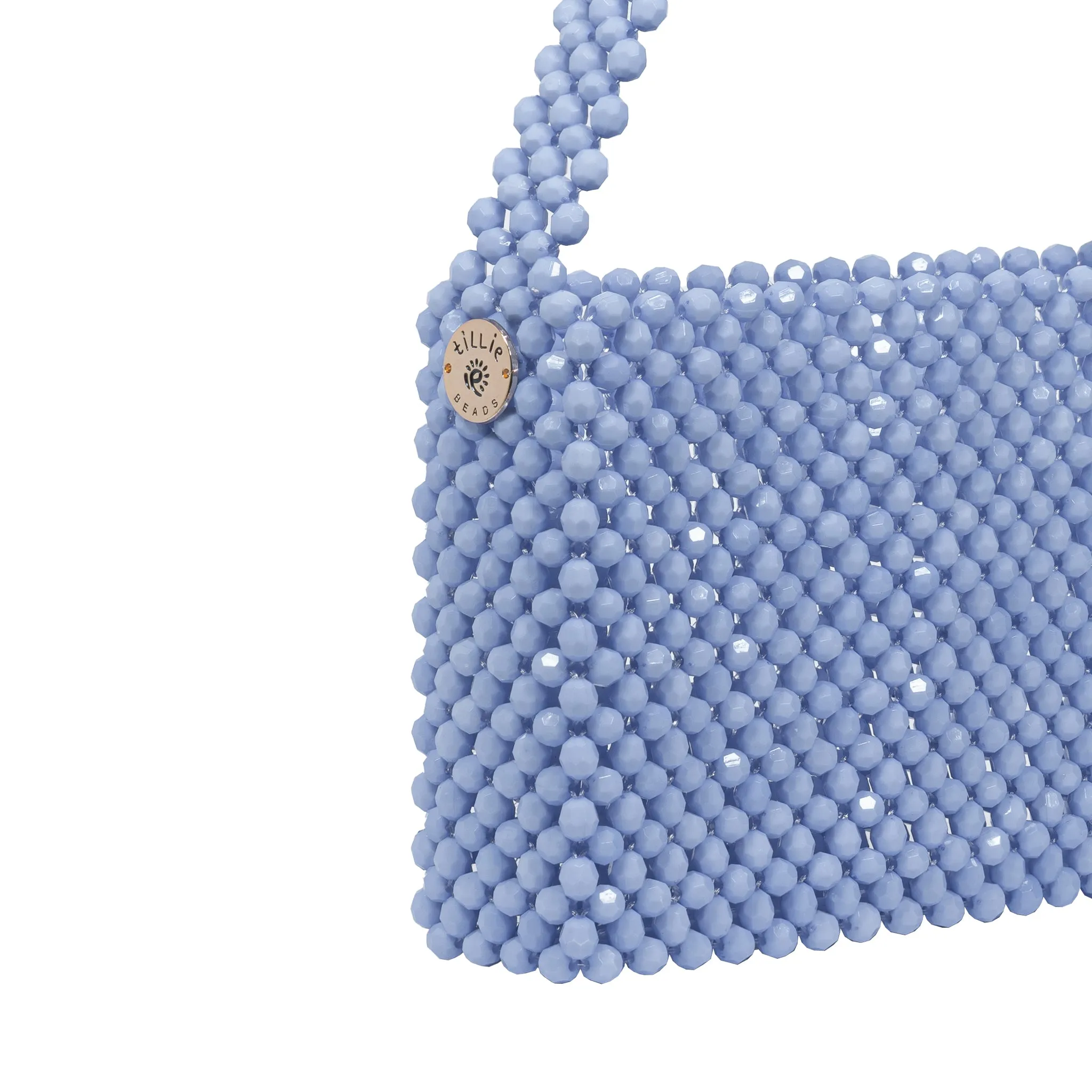 Multicolor Handmade Sparkly Beaded Shoulder Bag
