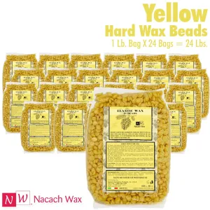 Nacach Wax - Yellow Hard Wax Beads / 24 Lbs.