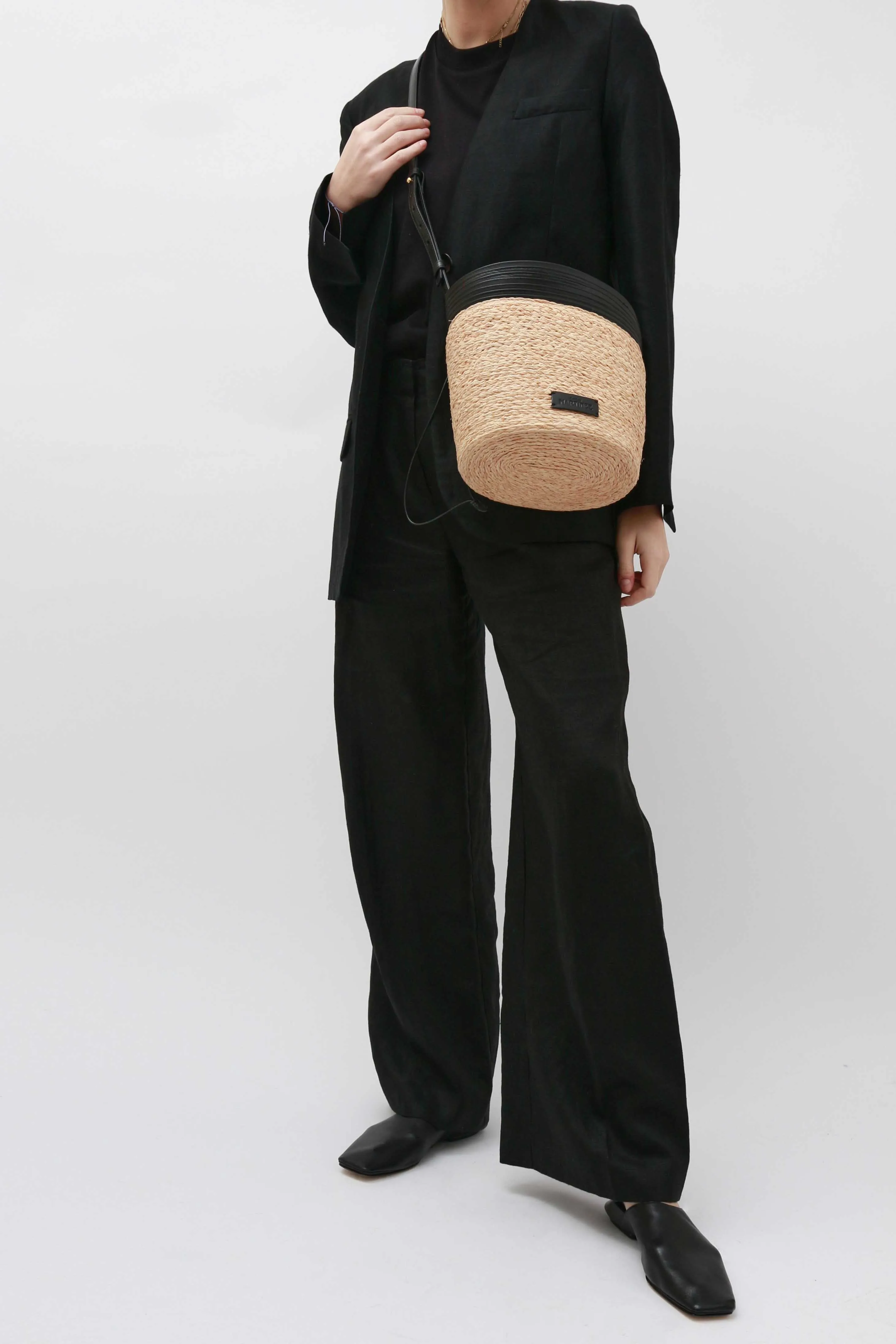 NAPLES - Raffia Bucket Bags