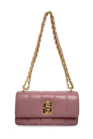 Nora Twist Bag - Mauve