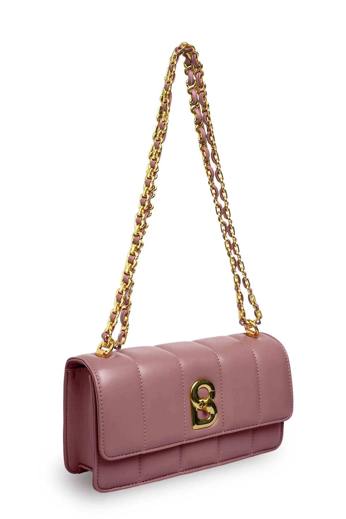 Nora Twist Bag - Mauve