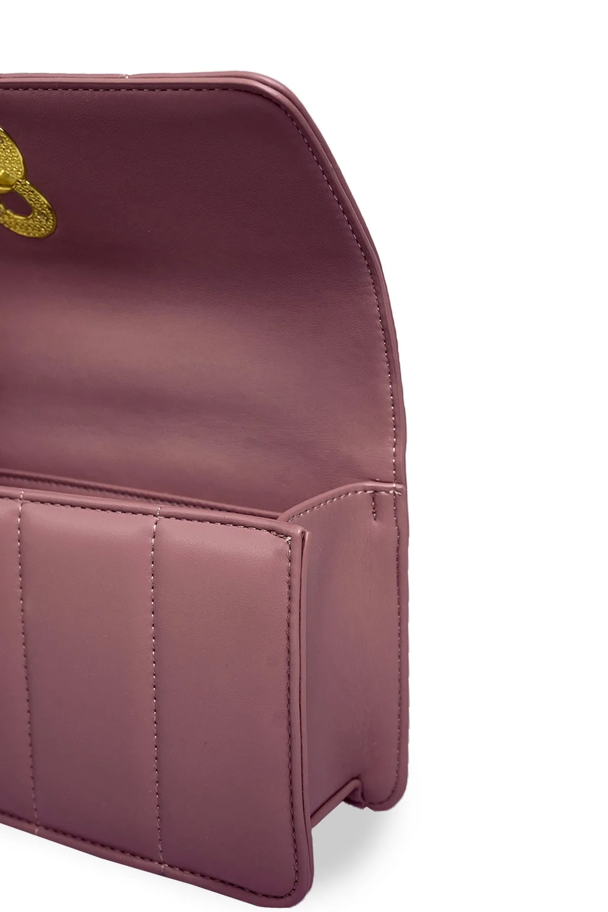 Nora Twist Bag - Mauve