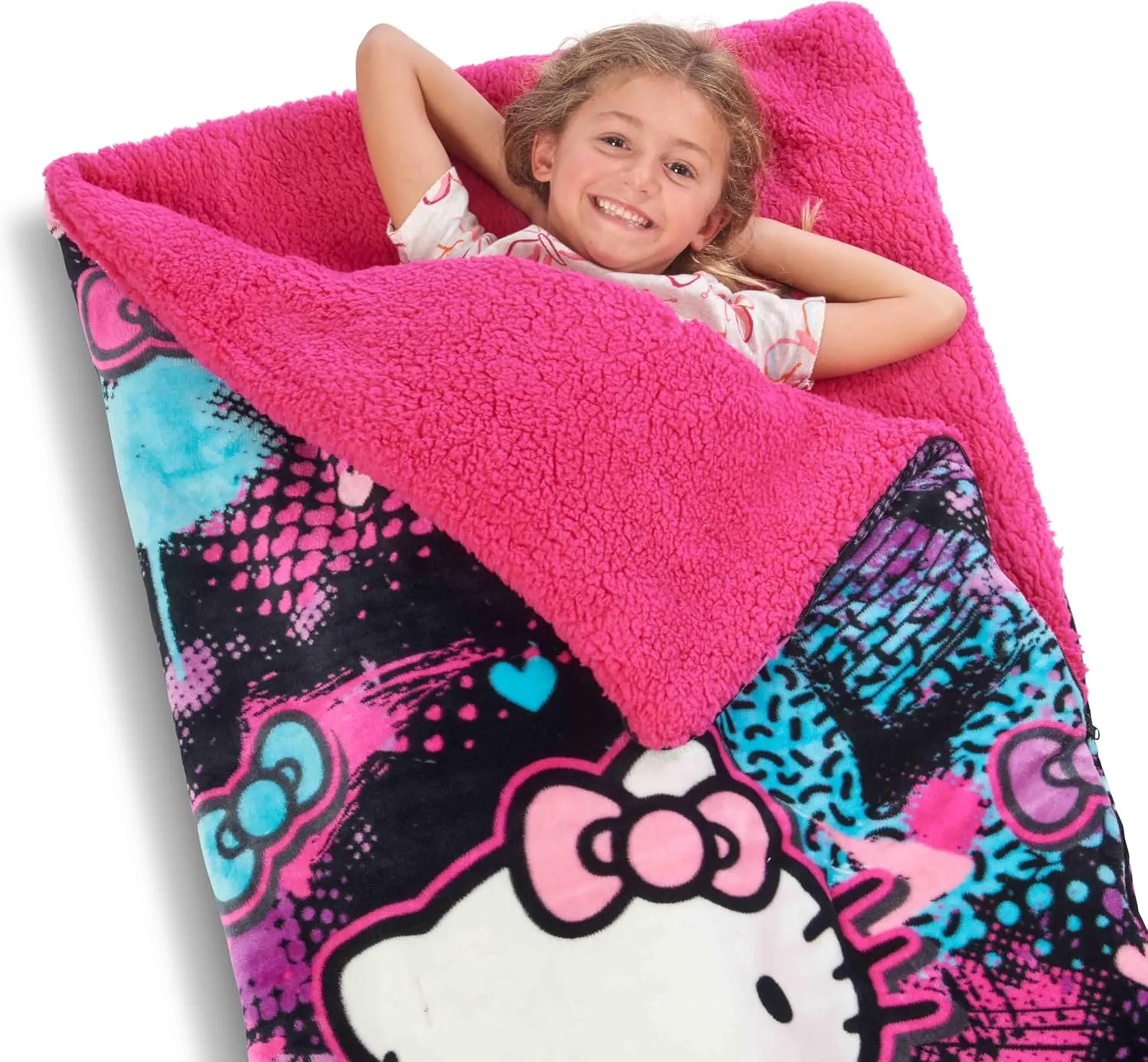 Northwest Cloud Sherpa Slumber Bag, 27" x 62"