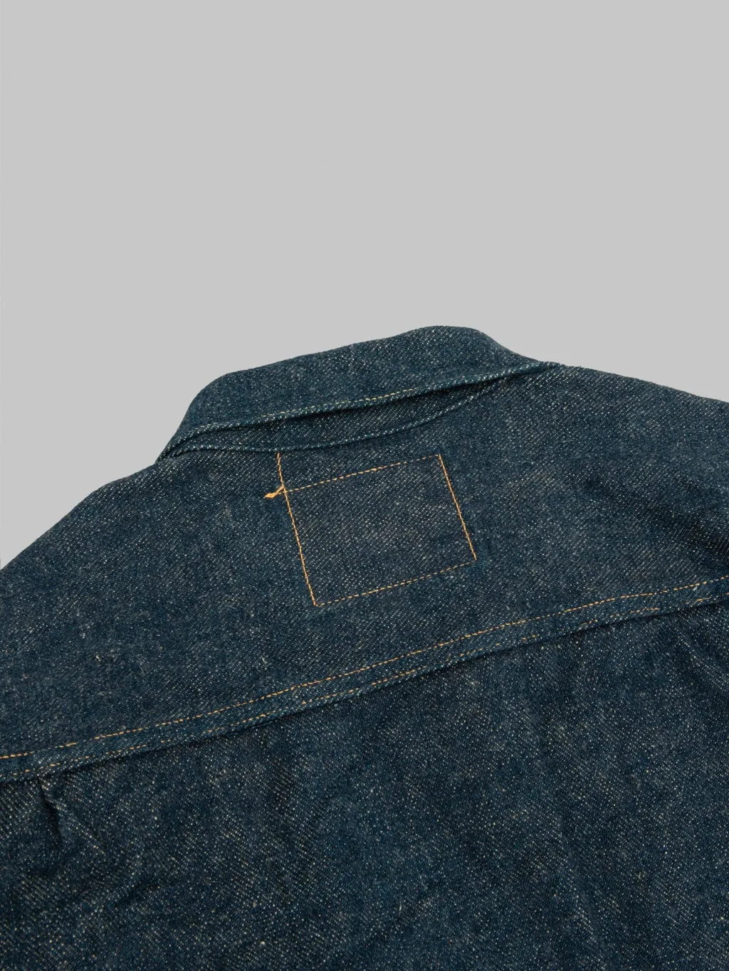 ONI Denim 02516PZR-BEG "Secret Denim Beige Weft" 20oz Type II Jacket