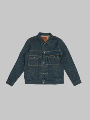 ONI Denim 02516PZR-BEG "Secret Denim Beige Weft" 20oz Type II Jacket