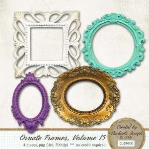 Ornate Frames, Volume 15