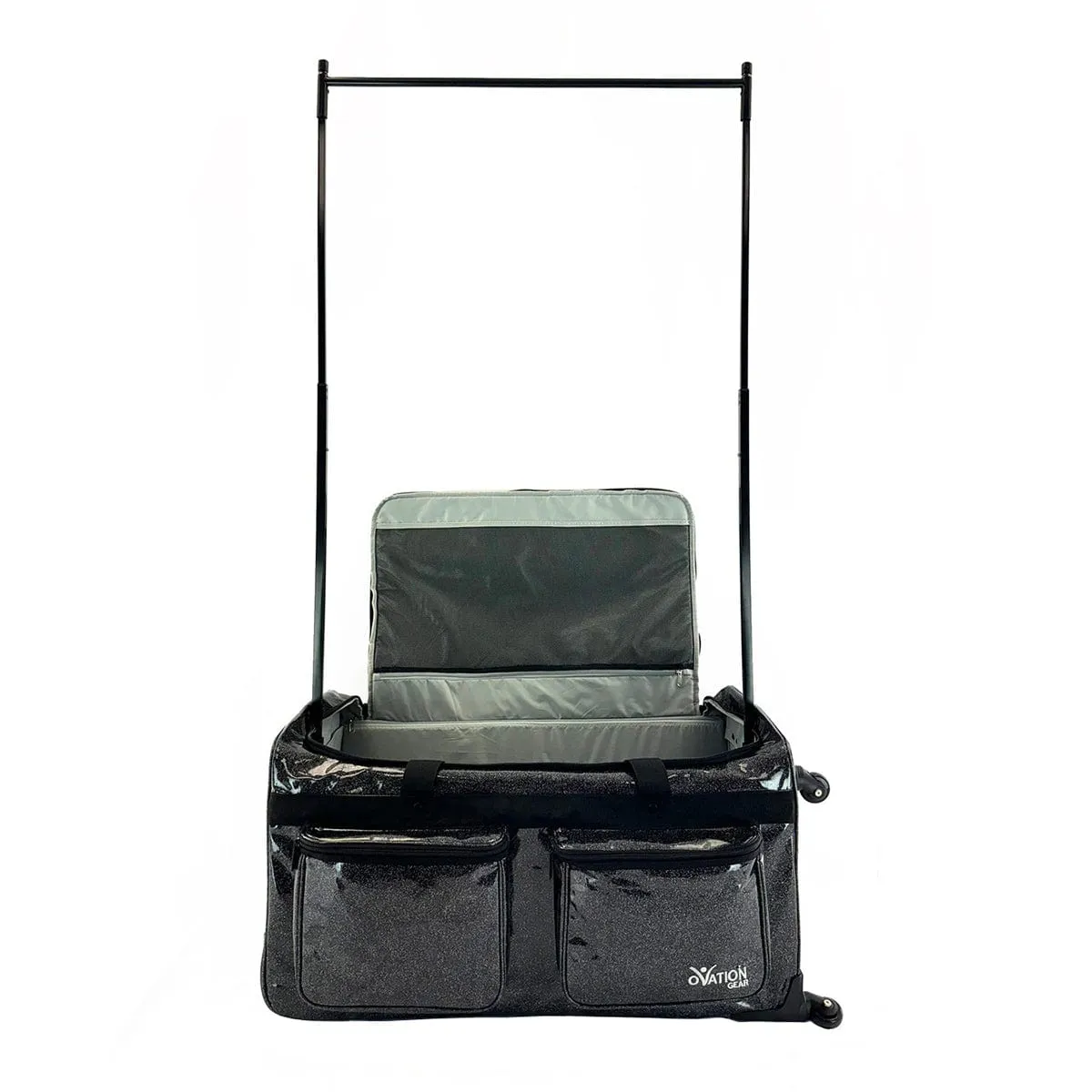 Ovation Gear Sparkle Black 4-Wheel Performance Bag - Large