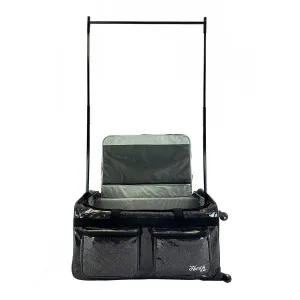 Ovation Gear Sparkle Black 4-Wheel Performance Bag - Large