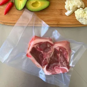 Pac Food Embossed Micro Channel Vacuum Sealer Bags (15cm x 20cm - 100 Bags)