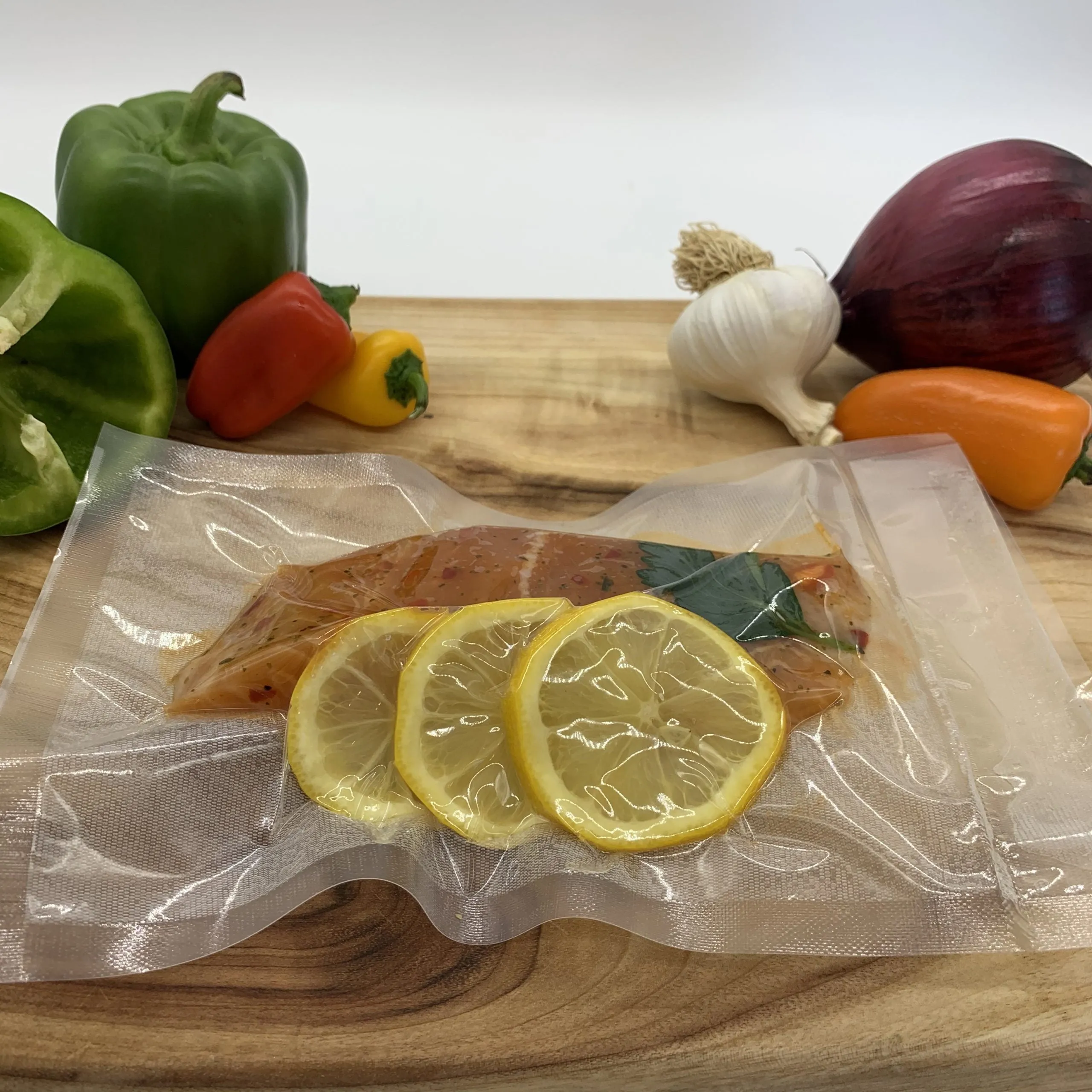 Pac Food Embossed Micro Channel Vacuum Sealer Roll (22cm x 10m Roll)
