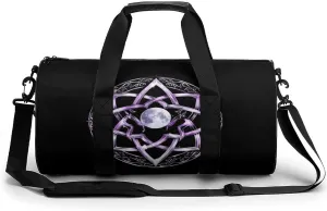 Pentagram Mandala Novelty Large Duffel Bag Lightweight Gym Bag Travel Tote Bags