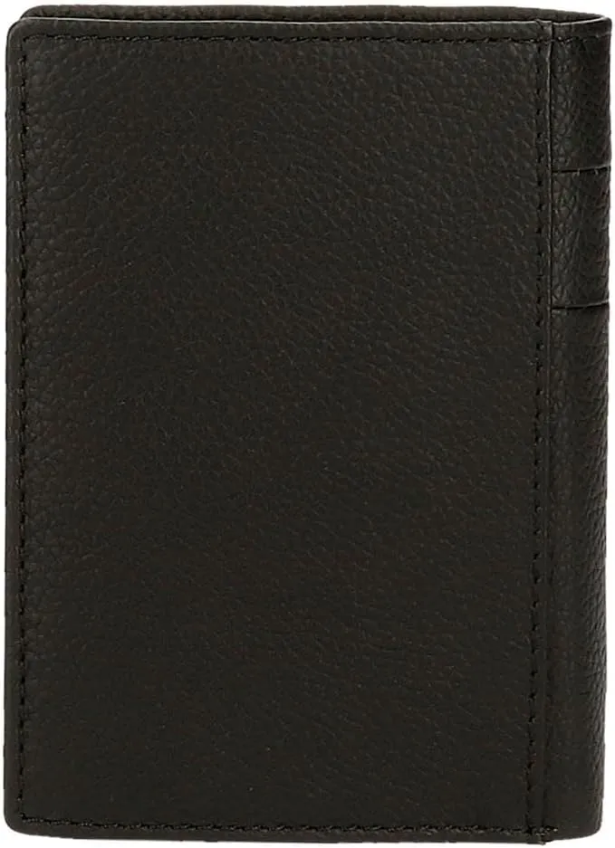 Pepe Jeans Checkbox Vertical Wallet with Coin Purse, One Size, Black/White, One Size, Vertical Wallet with Coin Purse