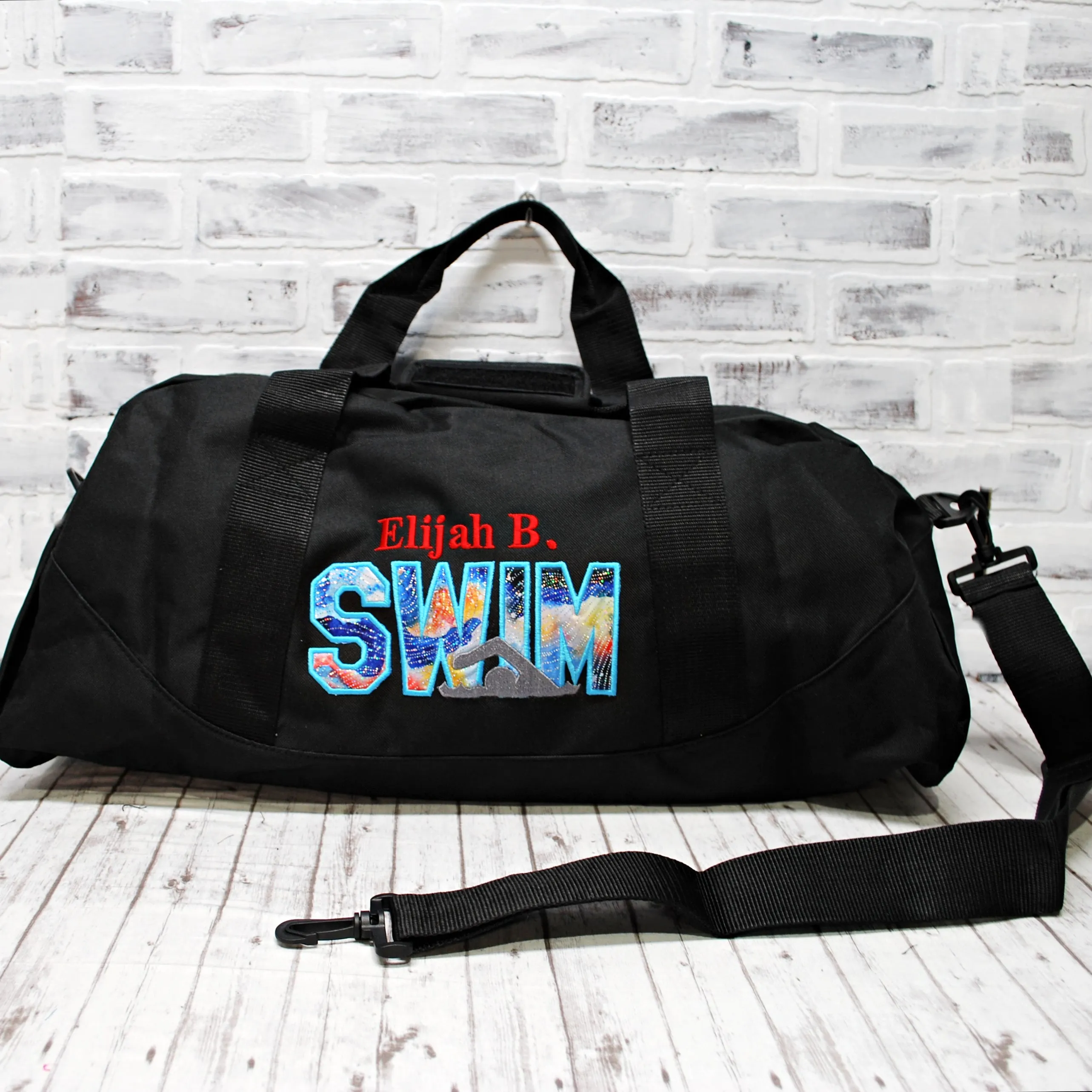 Personalized Swim Galaxy Travel Bag