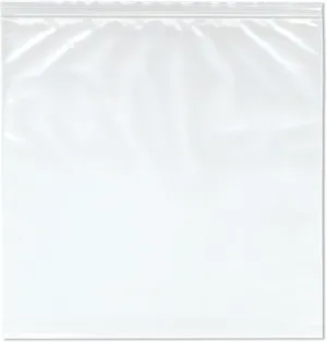 Plymor 16" x 16" (Pack of 100), 4 Mil Heavy Duty Zipper Reclosable Plastic Bags