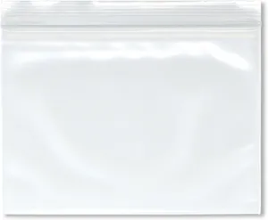 Plymor 7" x 5" (Case of 1,000), 4 Mil Heavy Duty Zipper Reclosable Plastic Bags