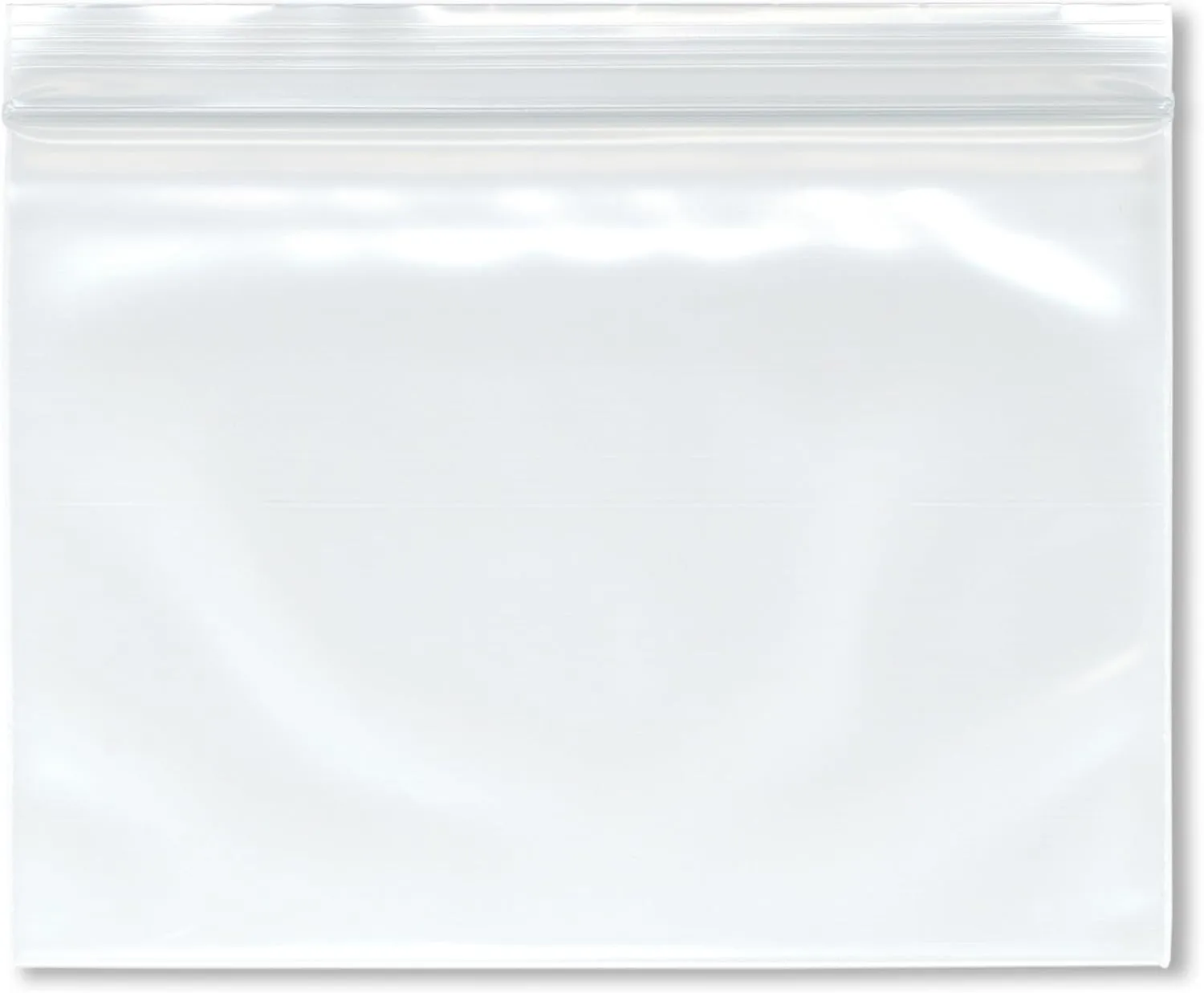 Plymor 7" x 5" (Case of 1,000), 4 Mil Heavy Duty Zipper Reclosable Plastic Bags