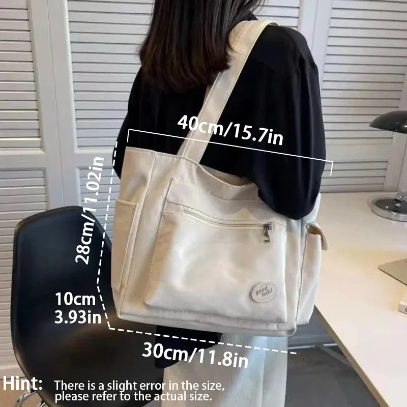 Popular choice Women’s Bag Bag Large Excellent aftercare Canvas Shoulder Casual Tote