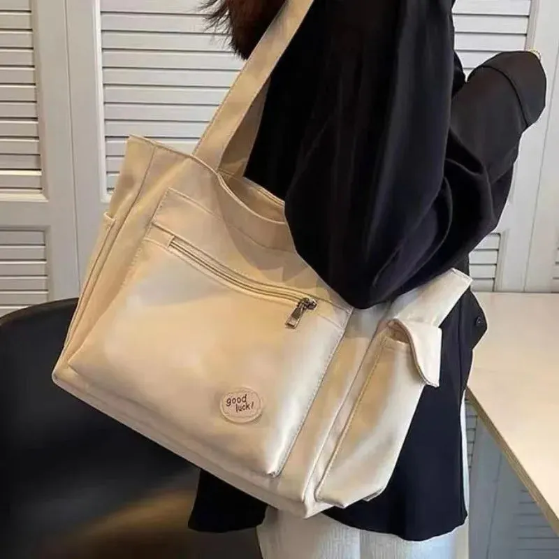 Popular choice Women’s Bag Bag Large Excellent aftercare Canvas Shoulder Casual Tote