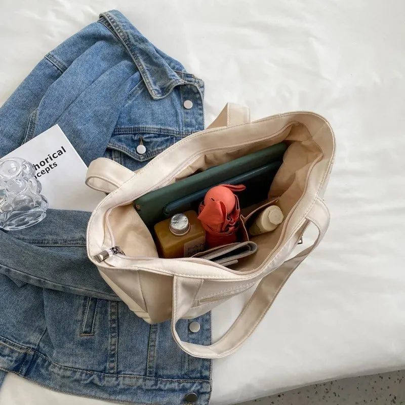 Popular choice Women’s Bag Bag Large Excellent aftercare Canvas Shoulder Casual Tote