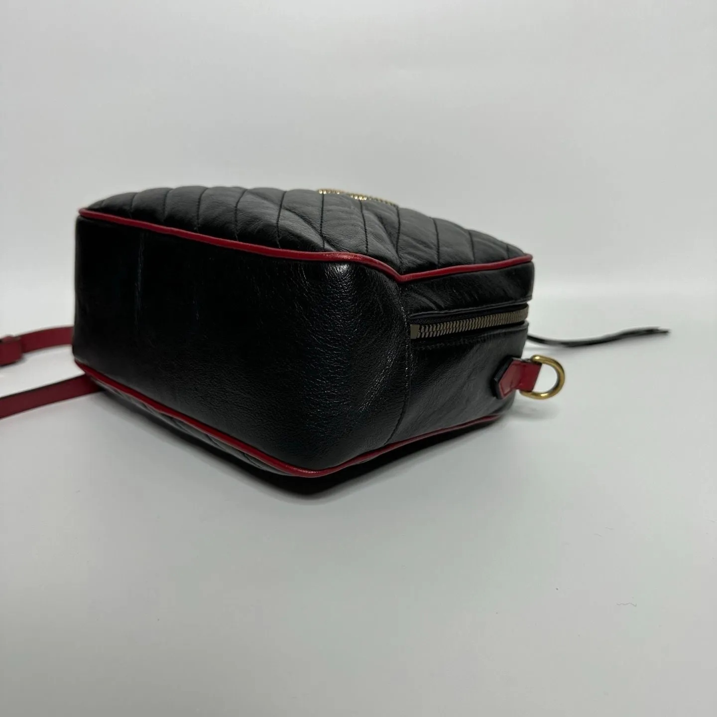 Preloved Gucci GG Marmont Matelassé Bamboo Handle Shoulder Bag - NG102596