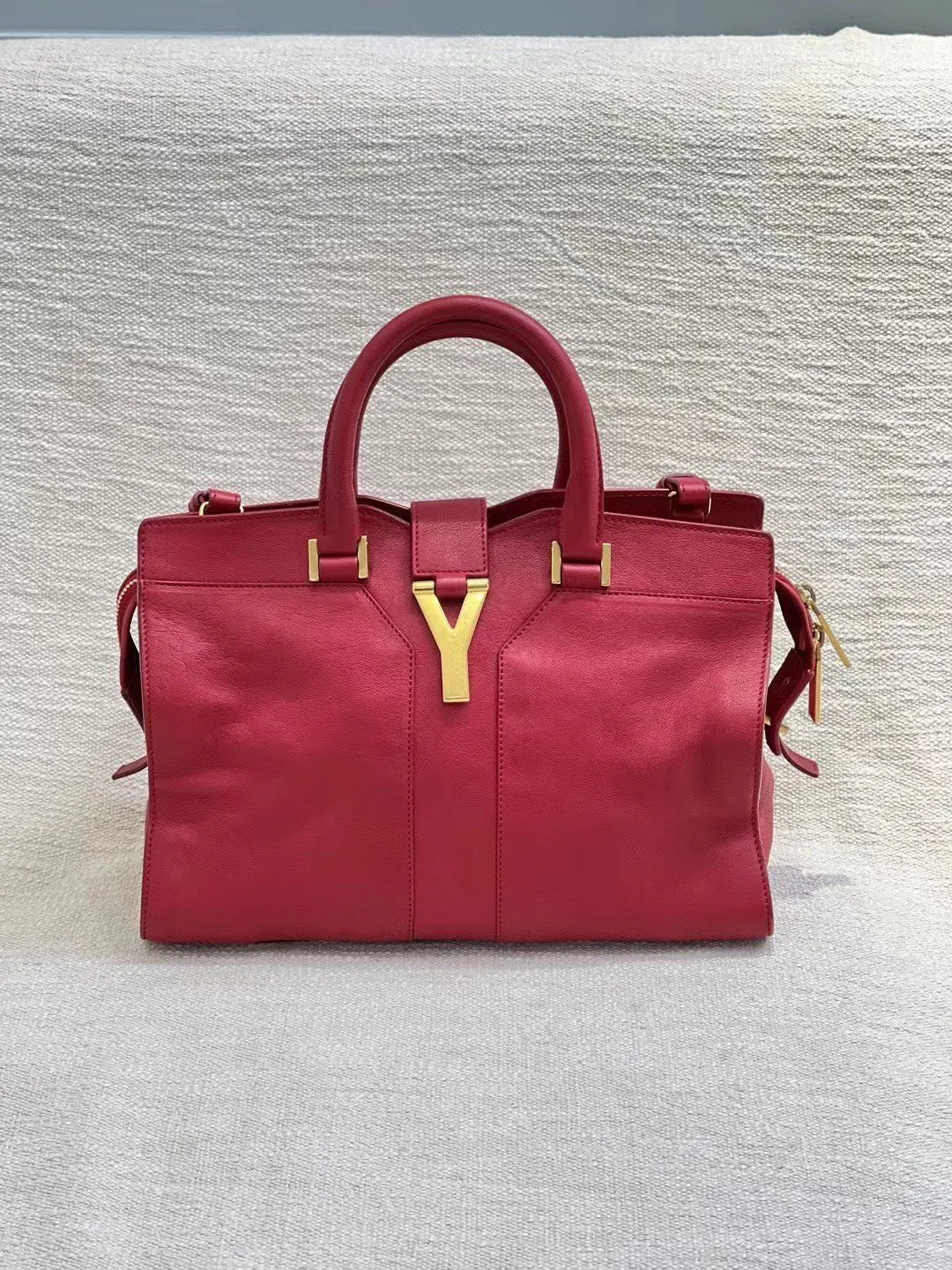 Preloved YSL Bag 30*20cm Red 10955