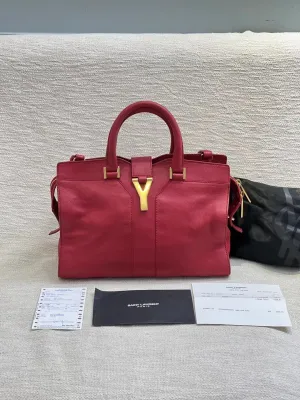 Preloved YSL Bag 30*20cm Red 10955
