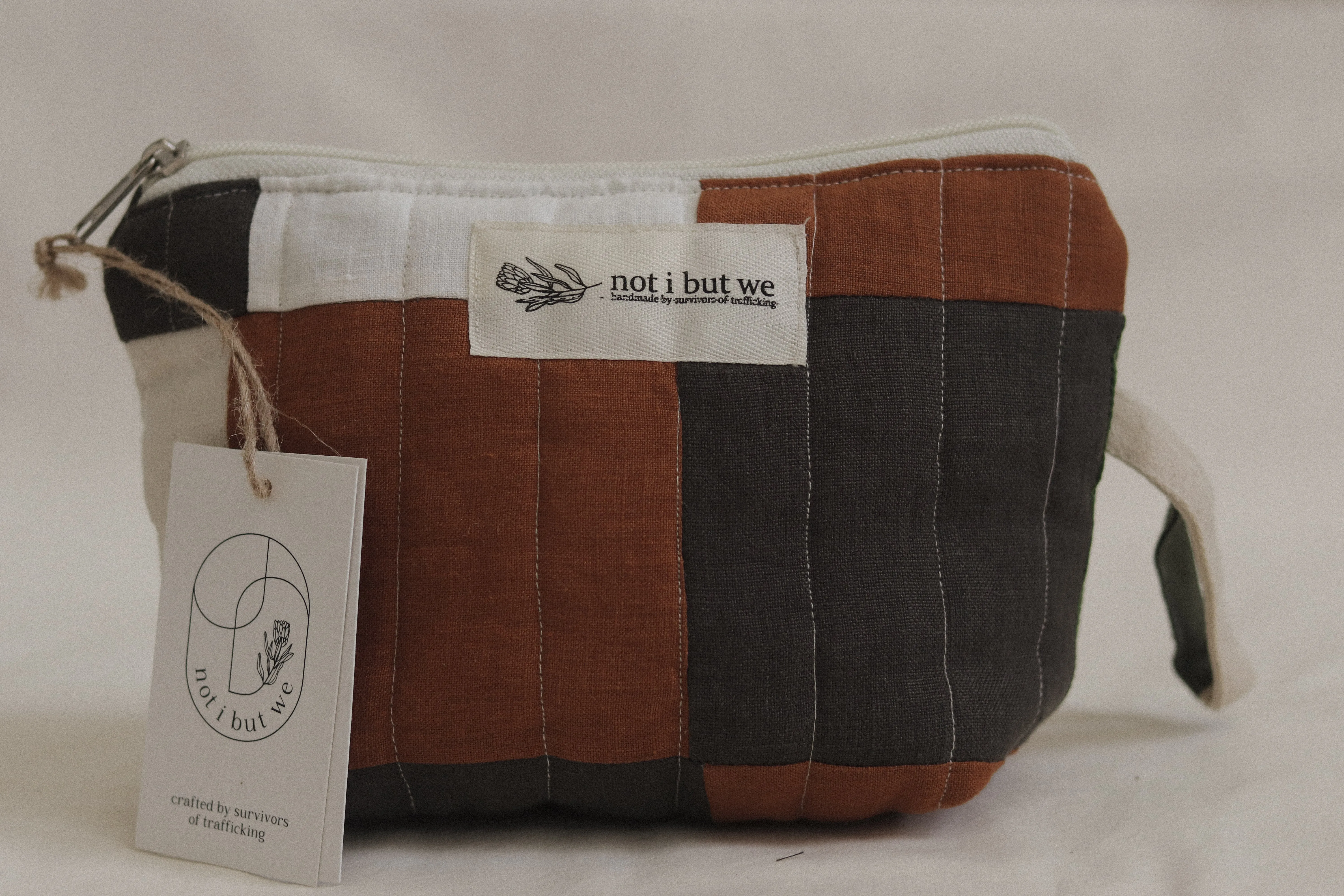 Quilted Cosmetic Pouch