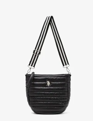 QUILTED HOBO CROSSBODY BAG