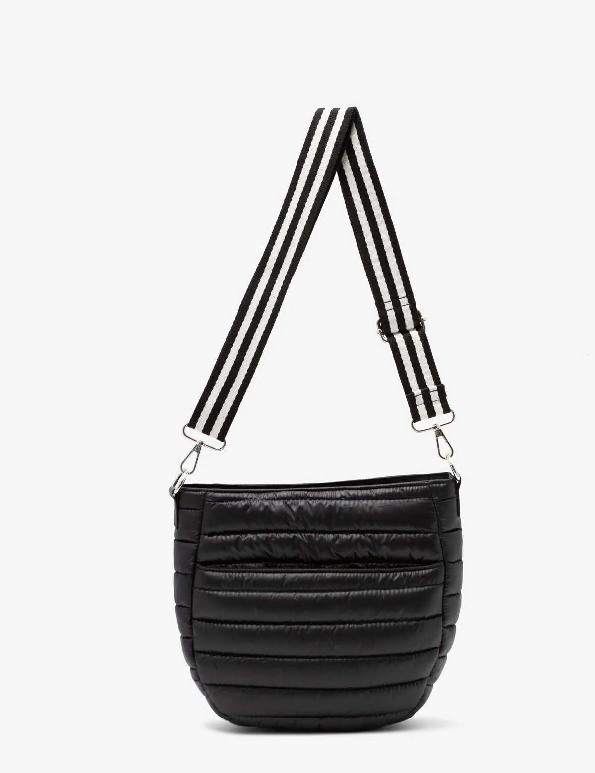QUILTED HOBO CROSSBODY BAG