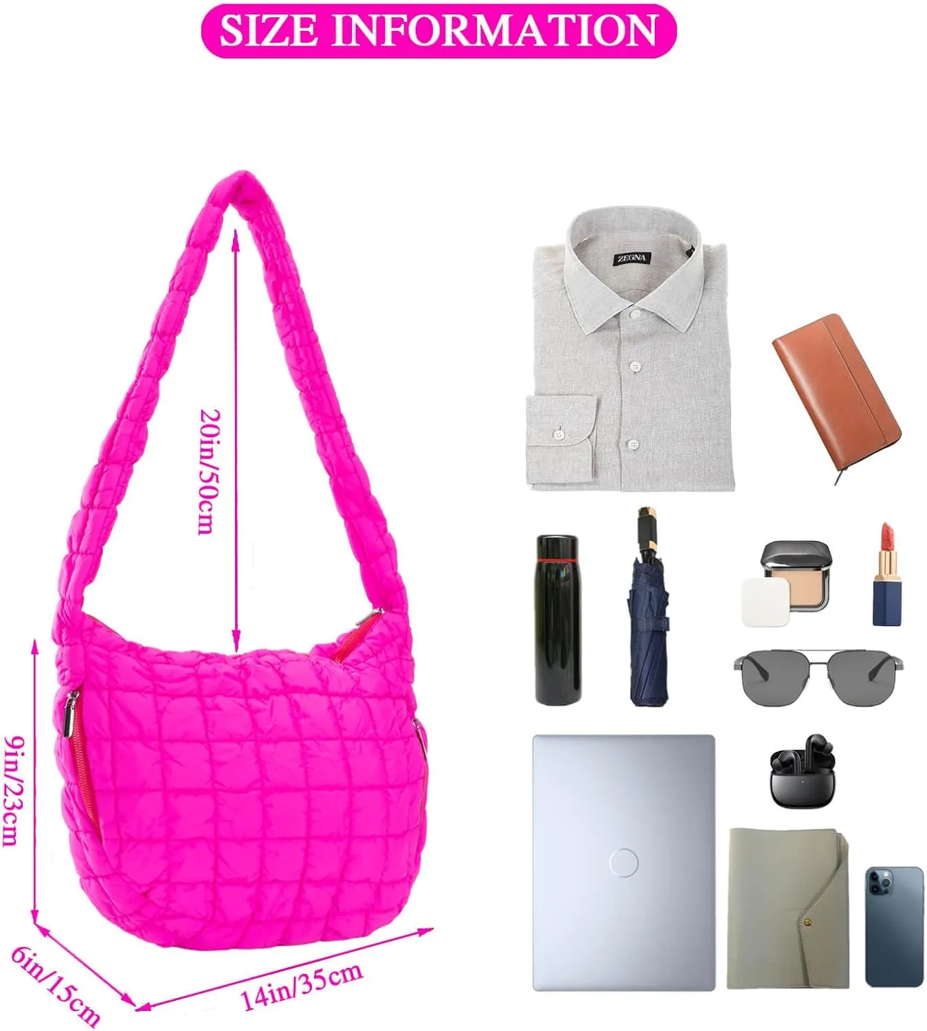 Quilted Puffer Tote Crossbody Bags for Women Bubble Puffy Purse