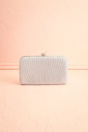 Raje Silver | Sparkly Evening Clutch