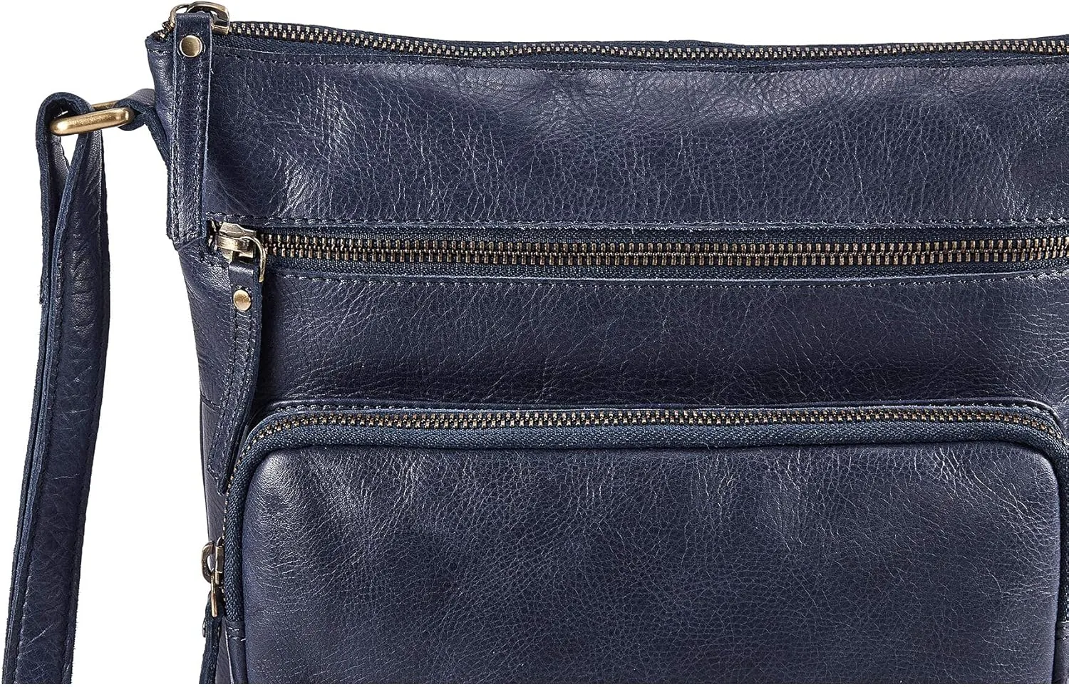 Real Leather Crossbody Bags Purses for Women Shoulder Handbags Crossover Handmade Stylish Trendy Pocketbook