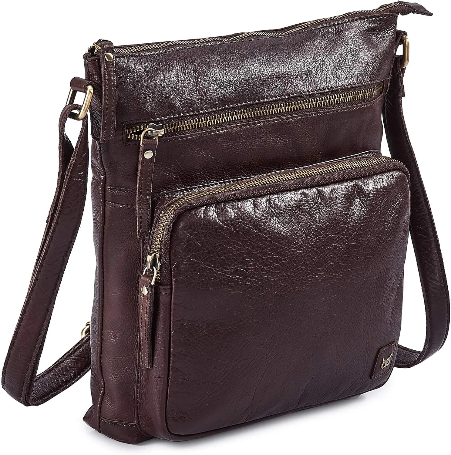 Real Leather Crossbody Bags Purses for Women Shoulder Handbags Crossover Handmade Stylish Trendy Pocketbook