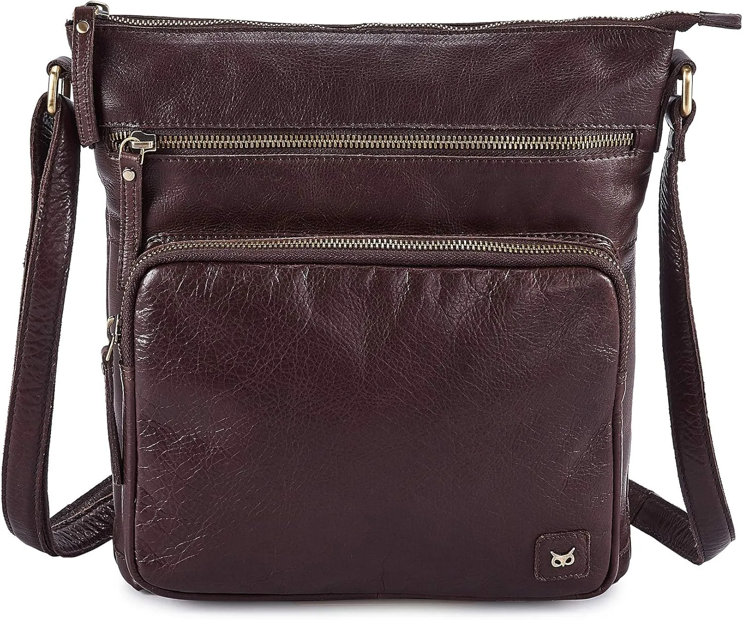 Real Leather Crossbody Bags Purses for Women Shoulder Handbags Crossover Handmade Stylish Trendy Pocketbook