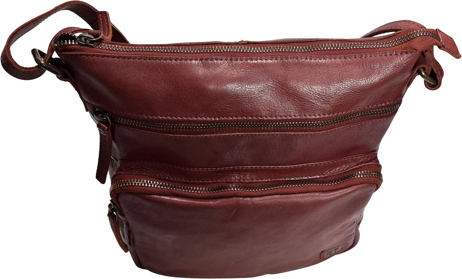 Real Leather Crossbody Bags Purses for Women Shoulder Handbags Crossover Handmade Stylish Trendy Pocketbook